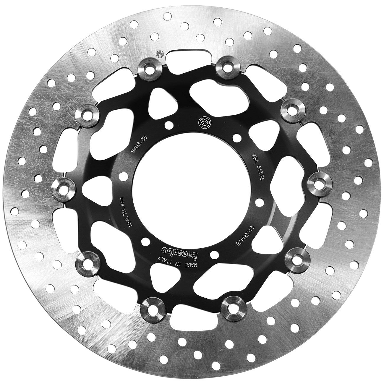 Brembo Serie Oro Front Floating Brake Rotor 78B40838 for Honda CBR300R and CB300F