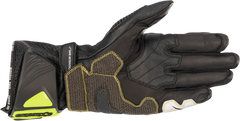 Alpinestars GP Tech V2 S Gloves - Black/Fluo Yellow/White/Fluo Red, Small