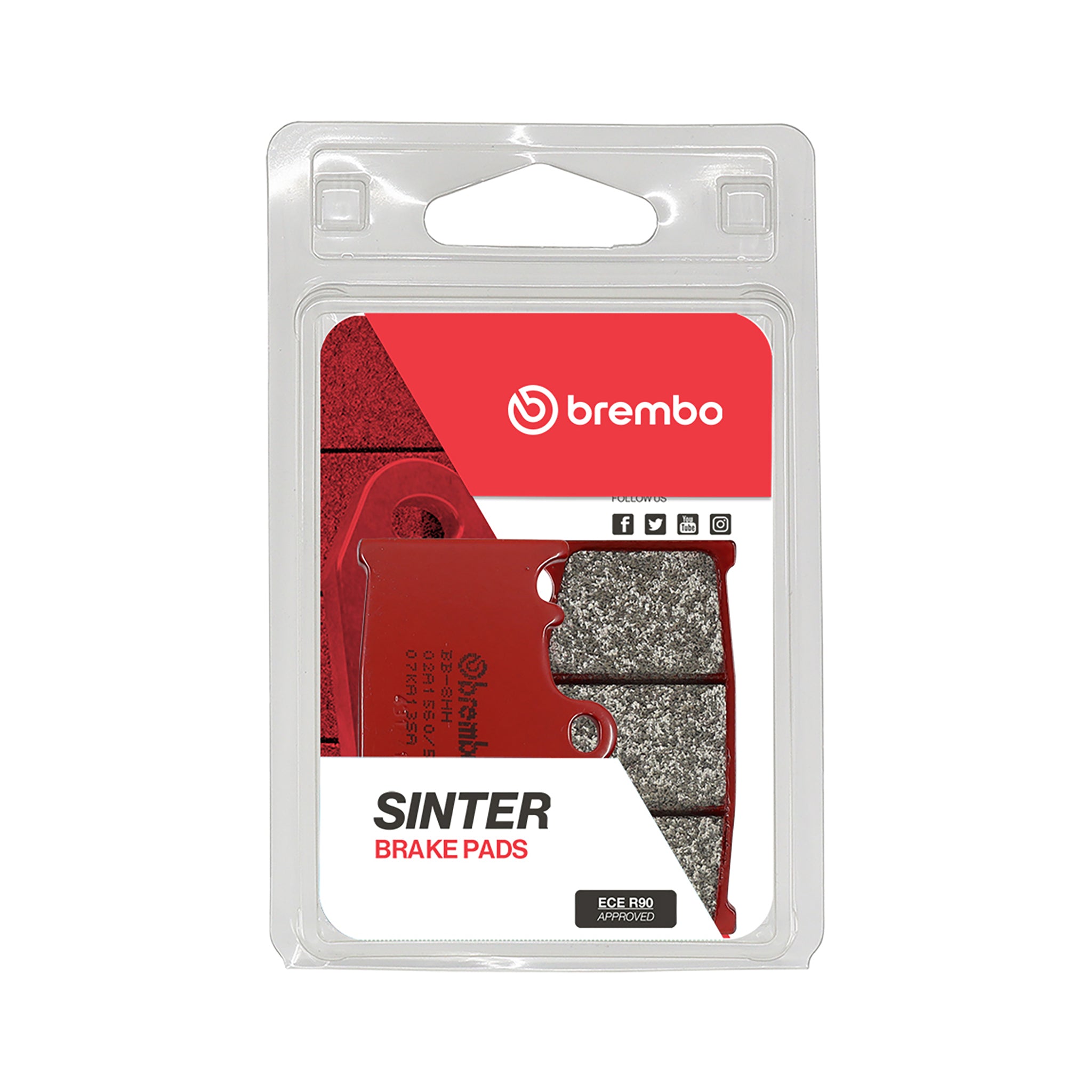 Brembo 07KA13SA Prime SA Sintered Front Brake Pads