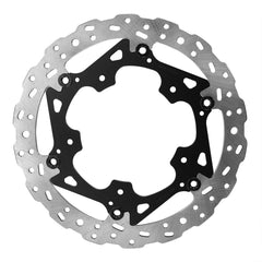 BrakeTech Cobra SS Race-Spec 320mm x 6mm Superbike Race Rotors (Pair) Yamaha MT-07 2021-2025 - Part #BTR-Y4