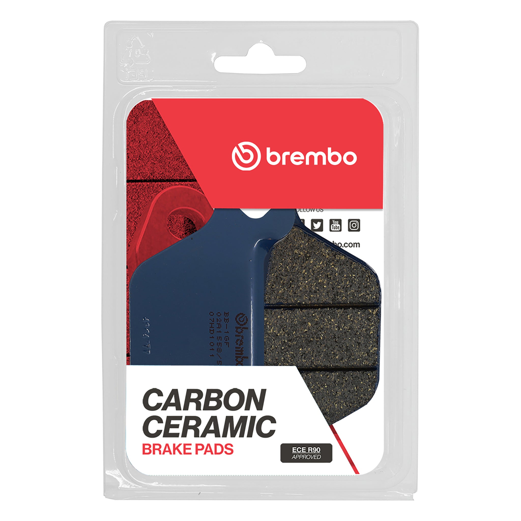 Brembo Prime CC Carbon Ceramic Brake Pads 07HD1011