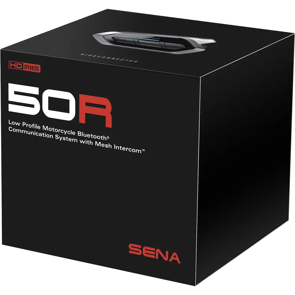 50r Hd Bluetooth Comm System With Mesh Intercom Single