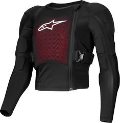 Alpinestars Youth Bionic Plasma LT Jacket - Black/White, Size Small (Part #6540126-12-S)