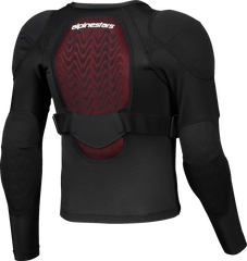 Alpinestars Youth Bionic Plasma LT Jacket - Black/White, Size Small (Part #6540126-12-S)