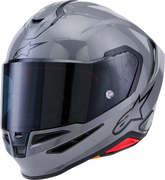 Alpinestars Supertech R7 Helmet - Small, Gloss Gray, 22.06 Homologation