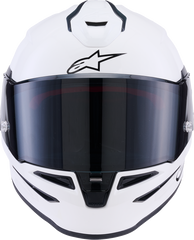 Alpinestars Supertech R7 Helmet - 22.06 Homologation, Solid Gloss White, XS - Part 8202126-2180-XS