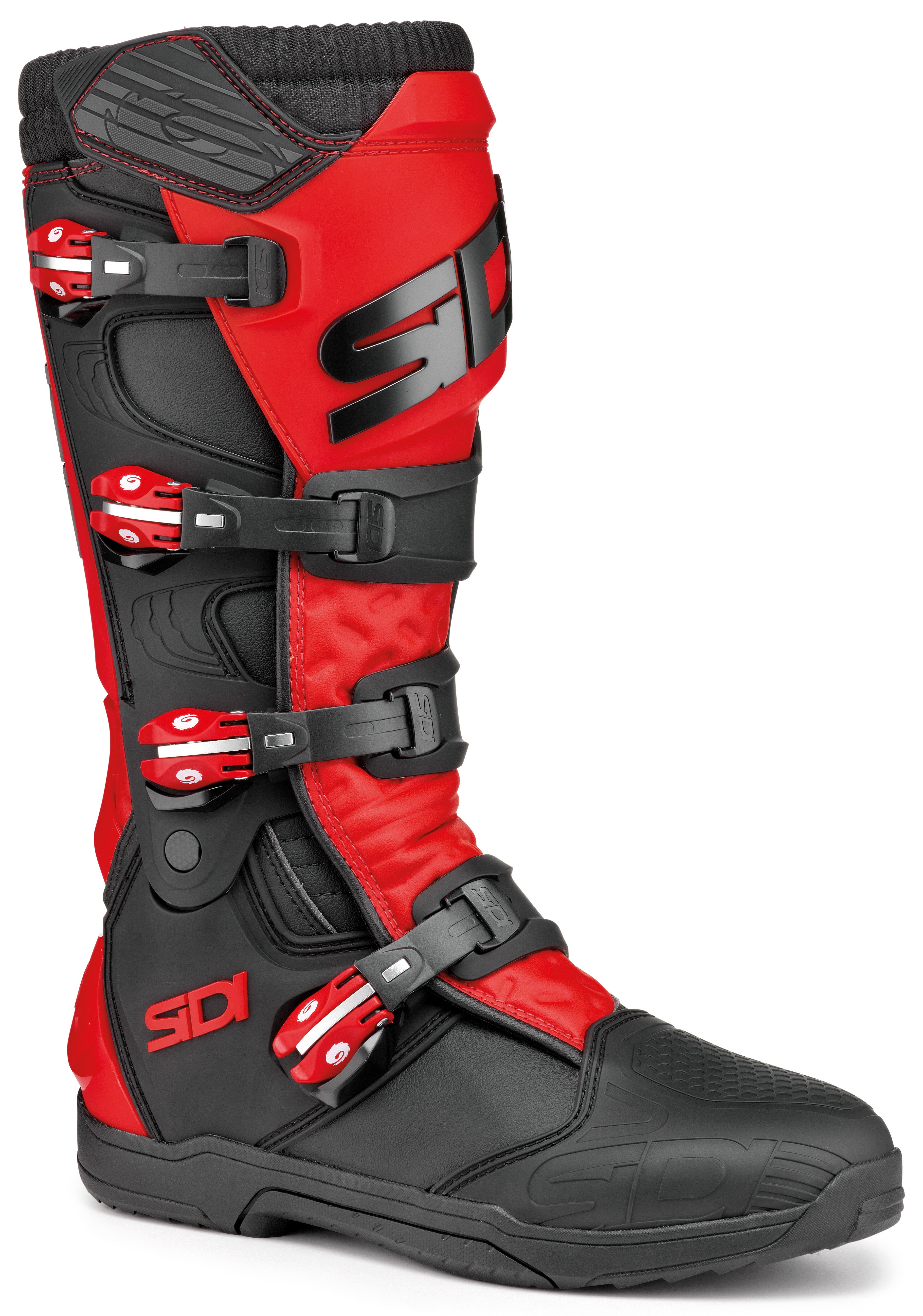 Sidi X Power SC BT Offroad Motorcycle Boots - Size 39, Black and Red