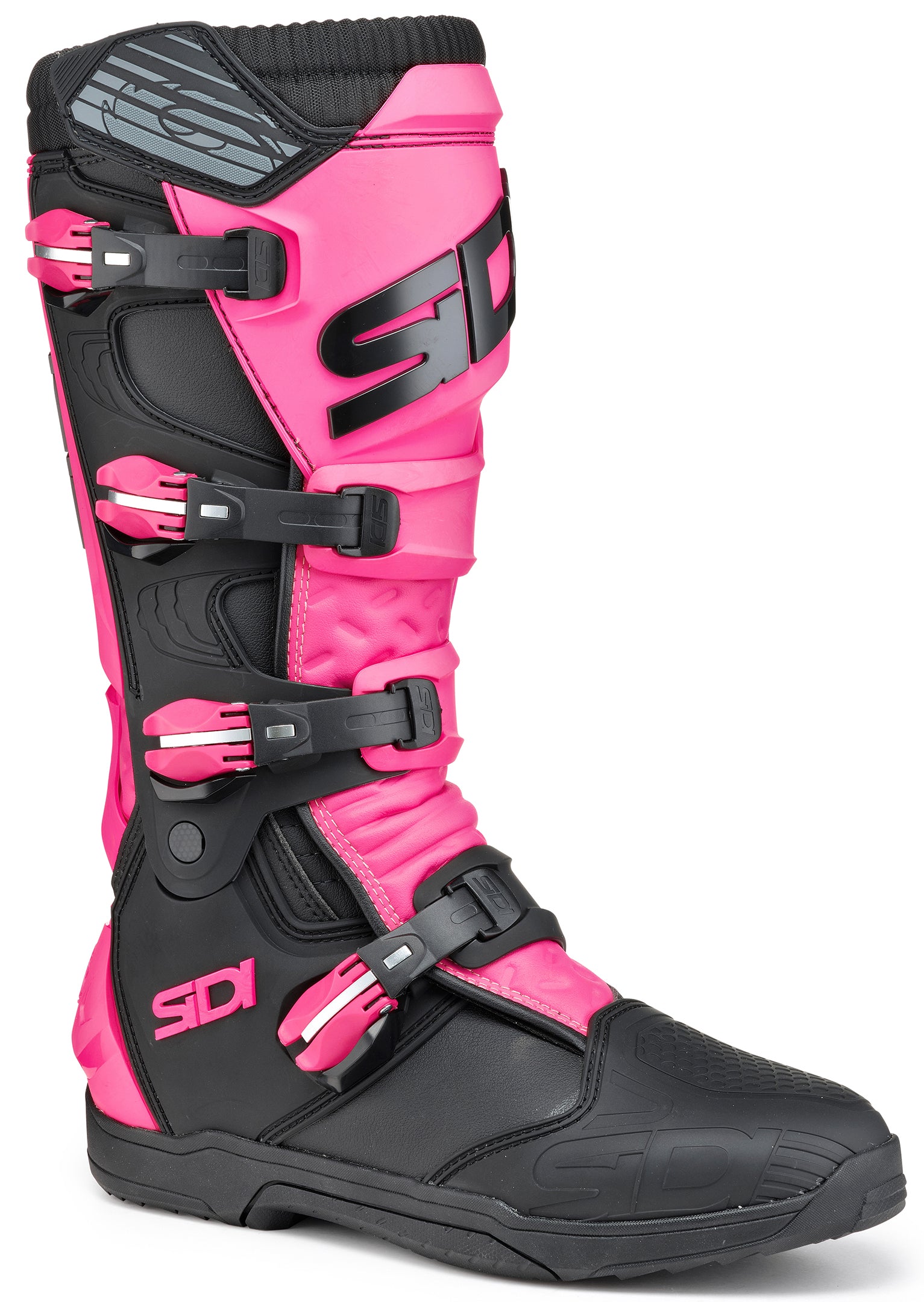 Sidi X Power SC Lei BT Offroad Boots – Black/Pink, Size 42