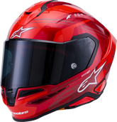 Alpinestars Supertech R7 Helmet - 22.06 A-Core - Gloss Red/White - XS