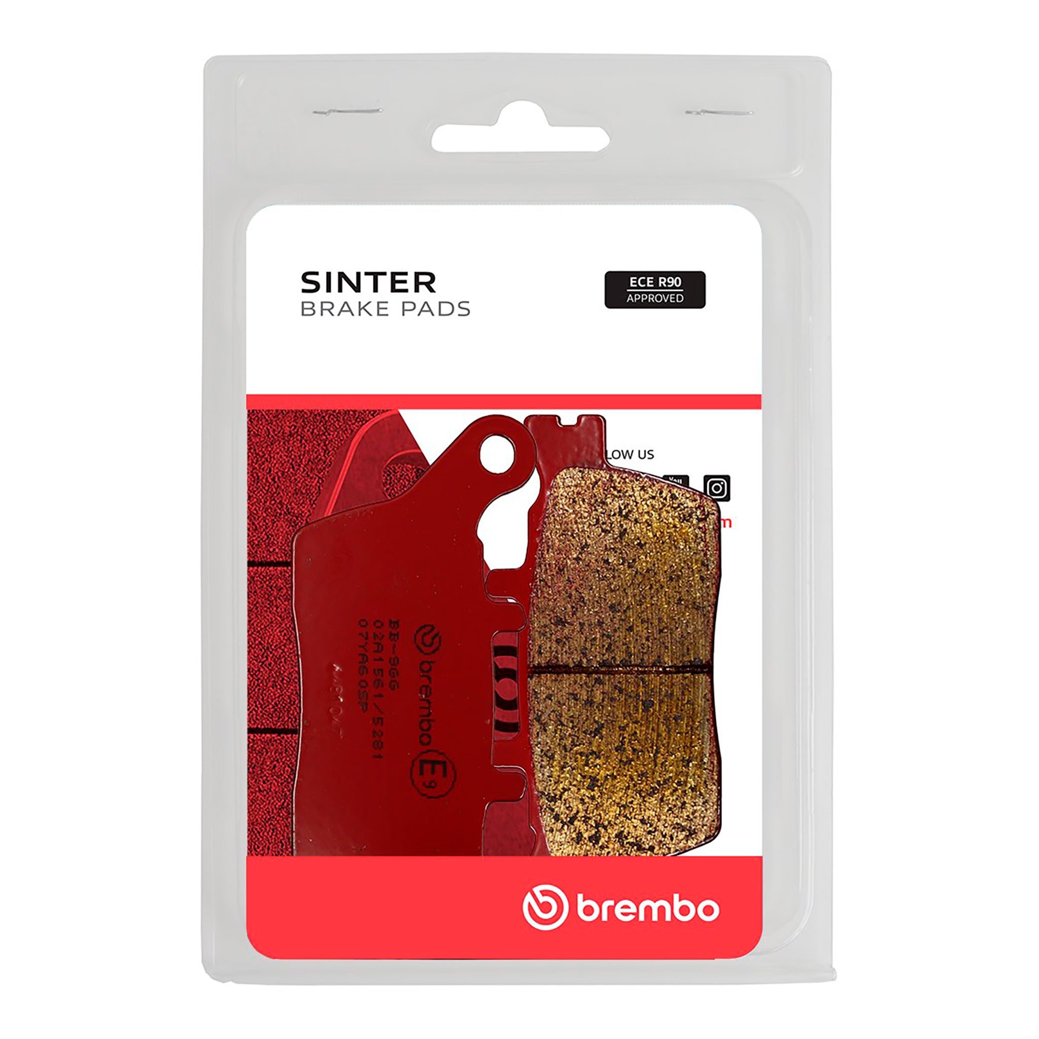 Brembo 07YA60SP Prime SP Sintered Rear Brake Pads for Yamaha Niken