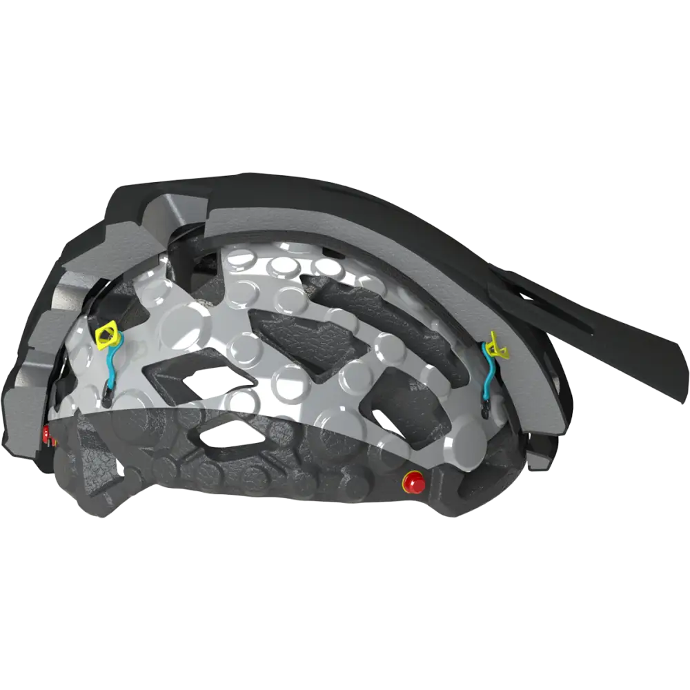 6D HELMETS ATB-2T Helmet - Ascent - White/Black Matte - M/L 23-0026