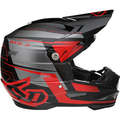 6D HELMETS ATR-2 Helmet - Mach - Red/Gray/Black - 2XL 12-3329