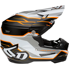 6D HELMETS ATR-2 Helmet - Phase - White/Orange - 2XL 12-2829