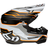 6D HELMETS ATR-2 Helmet - Phase - White/Orange - Large 12-2827