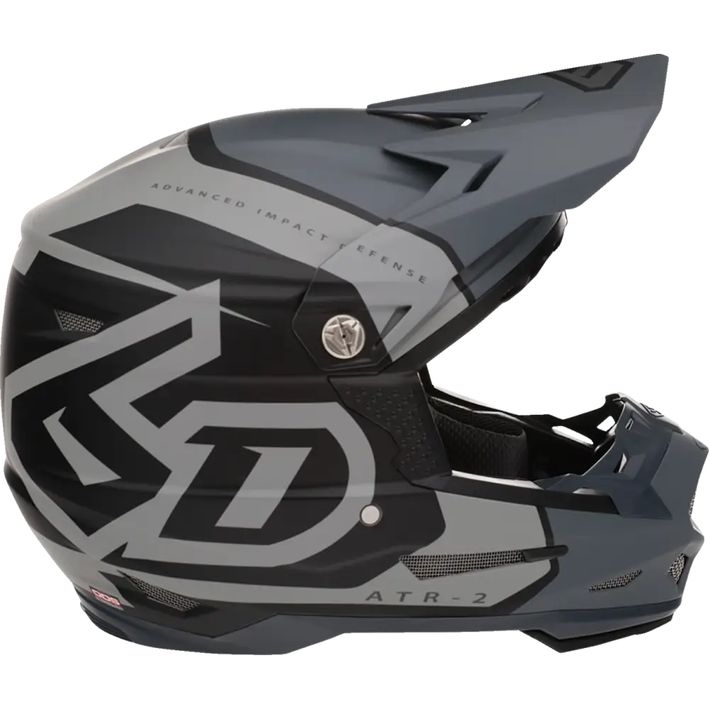 6D HELMETS ATR-2 Helmet - Torque - Charcoal - Large 12-3207