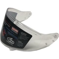 6D HELMETS ATS-1 Shield - Pinlock Compatible - Various Tints Available Clear 2