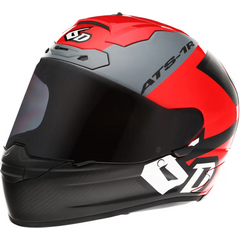 6D HELMETS ATS-1R Helmet - Wyman - Red/Gray - 2XL 30-0739
