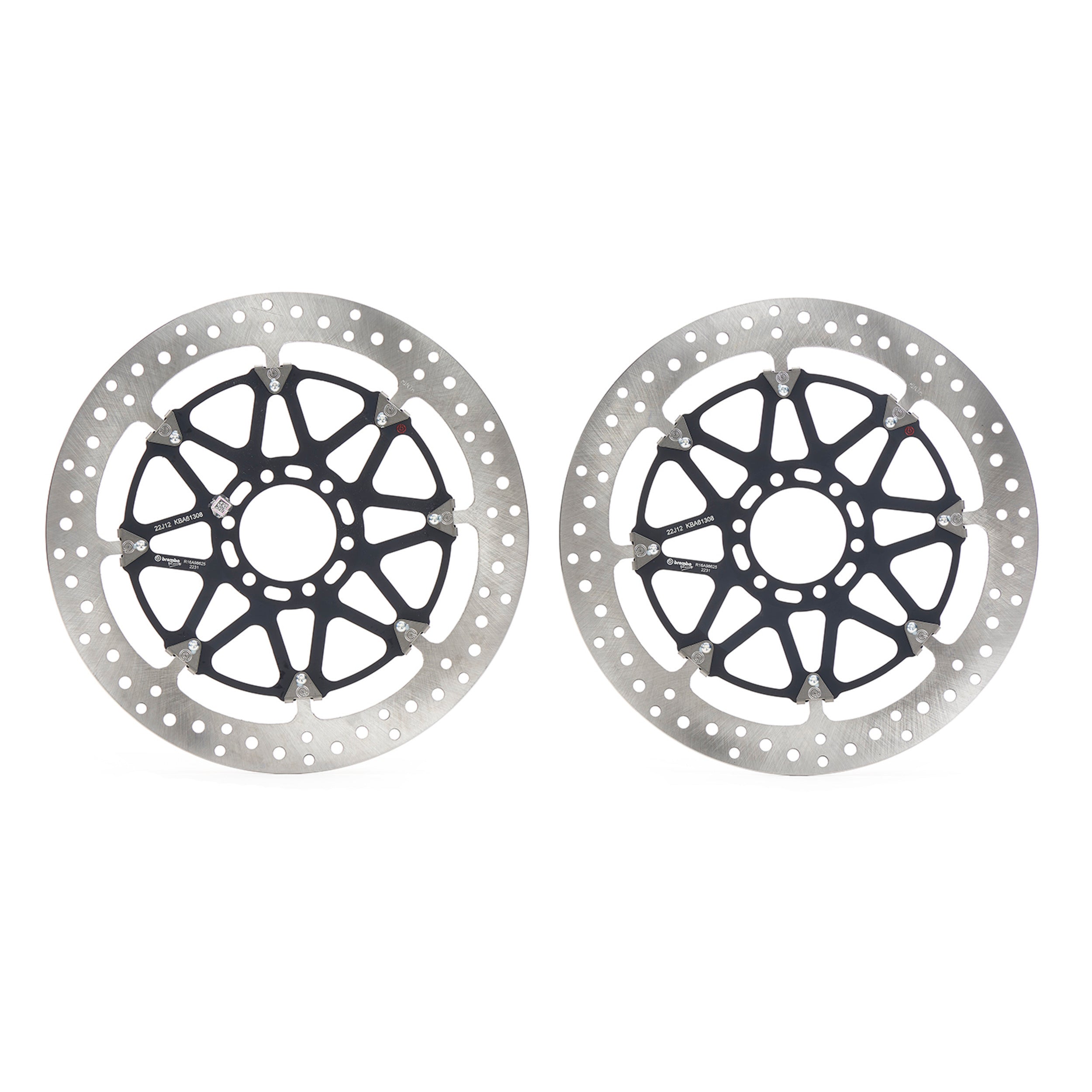Brembo 208A98525 Upgrade Front T-Drive Floating Brake Rotor