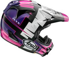 Arai VX-Pro4 MX Battle Purple Helmet | XS-XL