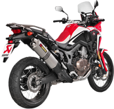 Akrapovic Slip-On Line Honda Africa Twin CRF1000L ABS/CRF1000L2 Adventure Sports/DCT Titanium Oval Muffler