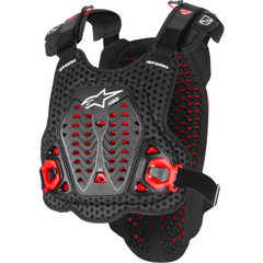 A 5 Plasma Chest Protector Black/Red/White Xl/2x