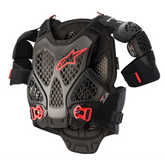 A 6 Chest Protector Black/Anthracite Xl/2x
