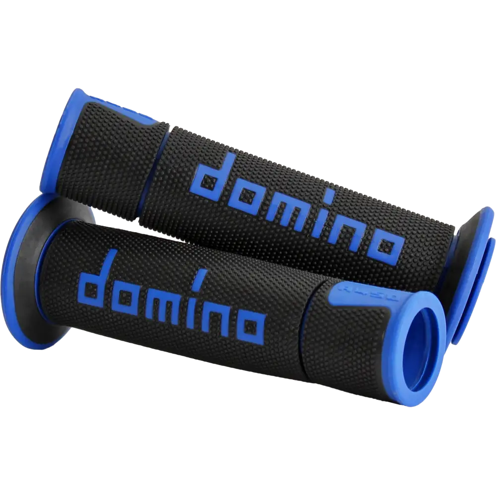 A450 Road Racing Grips Black/Blue Pair