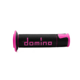 A450 Road Racing Grips Black/Fuchsia Pair