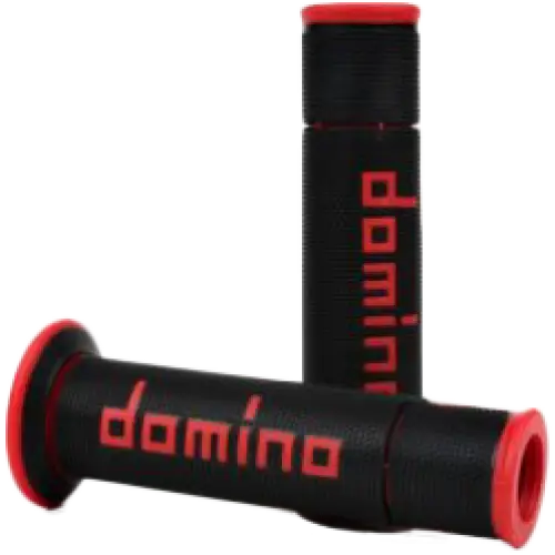 A450 Road Racing Grips Black/Red Pair