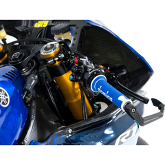 A450 Road Racing Grips Blue/White Pair