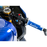 A450 Road Racing Grips Blue/White Pair