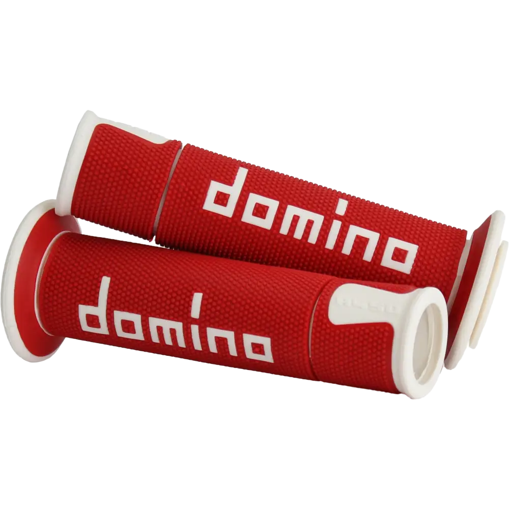 A450 Road Racing Grips Red/White Pair