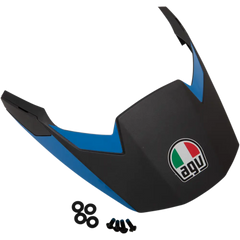 AGV AX9 Peak - Matte Black/Cyan 21KIT76337006 N