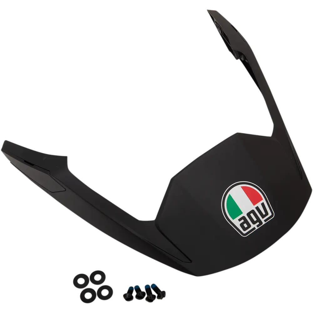 AGV AX9 Peak - Short - Matte Black 20KIT76331001