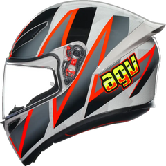 AGV K1 S Helmet - Blipper - Gray/Red - Small 2118394003030S