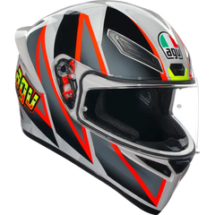 AGV K1 S Helmet - Blipper - Gray/Red - Small 2118394003030S