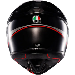 AGV K1 S Helmet - Lap - Matte Black/Gray/Red - Small 2118394003-034-S