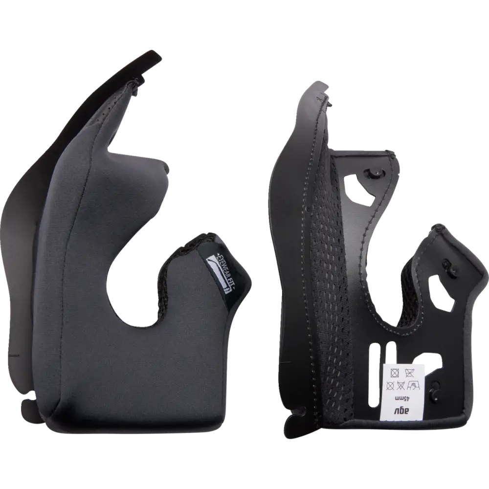 AGV K3 Cheek Pads - Gray/Black - 45 mm 2018500038629