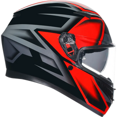 AGV K3 Helmet - Compound - Black/Red - Small 2118381004009S