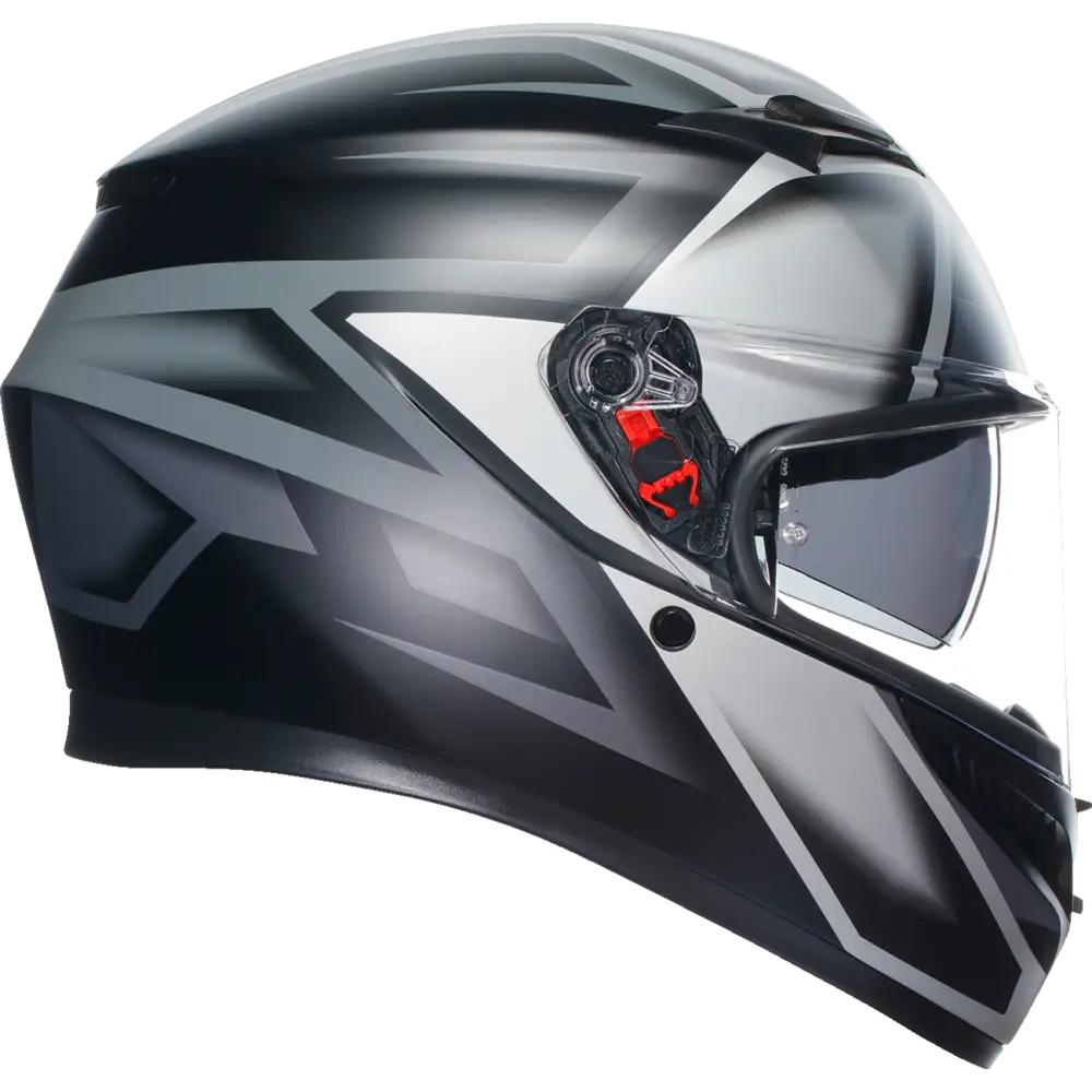 AGV K3 Helmet - Compound - Matte Black/Gray - Small 2118381004008S