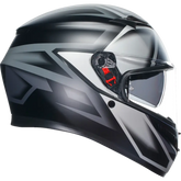 AGV K3 Helmet - Compound - Matte Black/Gray - Small 2118381004008S