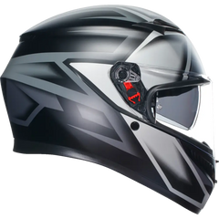 AGV K3 Helmet - Compound - Matte Black/Gray - Small 2118381004008S