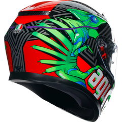 AGV K3 Helmet - Kamaleon - Black/Red/Green - Small 2118381004013S