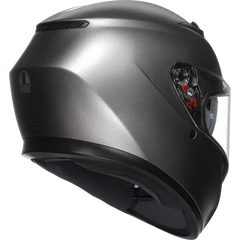 AGV K3 Helmet - Mono - Matte Luna Gray - XS 2118381004-023-XS