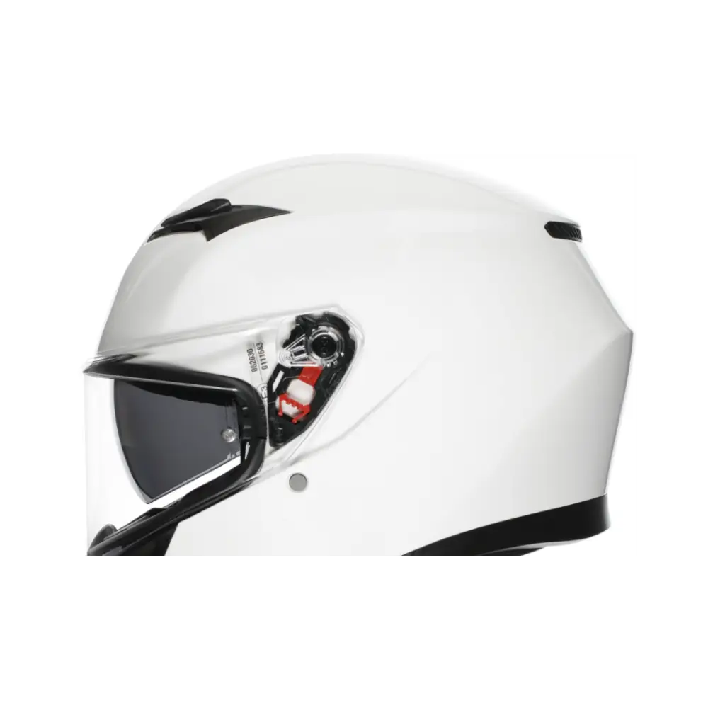 AGV K3 Helmet - Mono - White - XS - Motorcycle Street Helmets