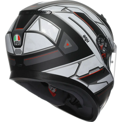 AGV K3 Helmet - Rivia - Matte Black/White - Small 2118381004-019-S