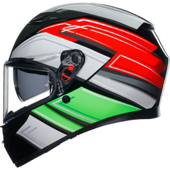 AGV K3 Helmet - Wing - Black/Italy - Large 2118381004007L