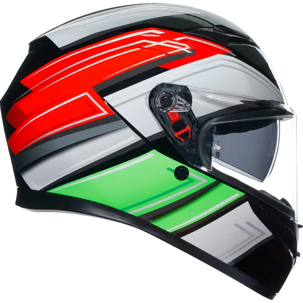 AGV K3 Helmet - Wing - Black/Italy - Large 2118381004007L