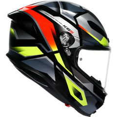 AGV K6 S Helmet - Erazer - Black/Red/Yellow Fluo - Small 2118395002-026-S