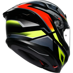 AGV K6 S Helmet - Erazer - Black/Red/Yellow Fluo - Small 2118395002-026-S